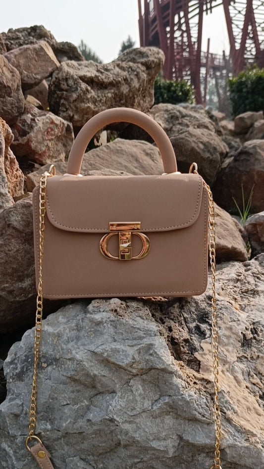 Luxury Style Wooden Purse