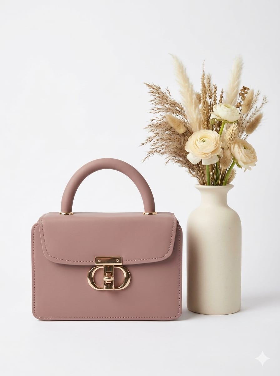 Luxury line wooden Purse