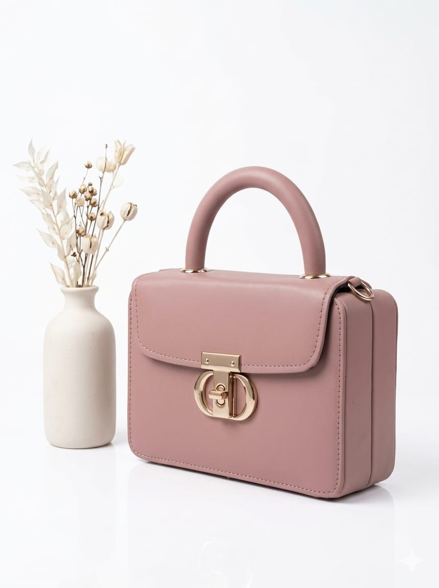 Luxury line wooden Purse