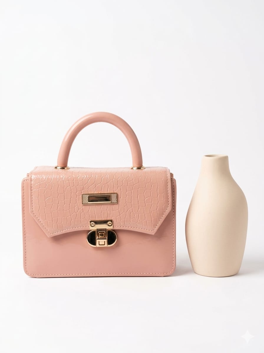 Crocs Head Wooden Purse