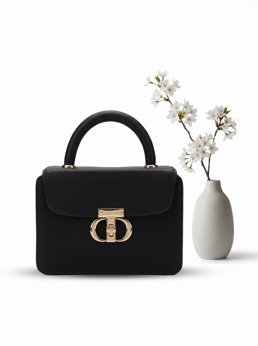 Luxury line wooden Purse